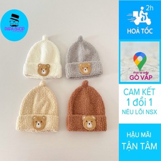 (  MŨ LEN ) NÓN LEN LÔNG CỪU mềm ấm cho bé từ 6 tháng đến 3 tuổi