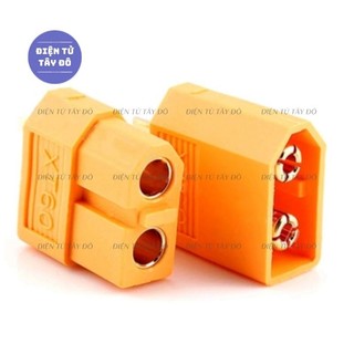 BỘ 1 cặp JACK CẮM XT60 ĐỰC VÀ CÁI