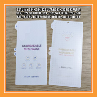 Miếng dán PPF Samsung S23 Ultra, S24 Ultra, S22 Ultra, S21 Ultra, S20 Ultra, Note 20 Ultra,Note 10 Plus,S24 Plus,S10