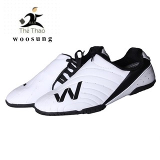 Giày Võ Taekwondo Đế Mềm Thoáng Khí Chuyên Nghiệp Khi Tập Luyện- Giày Woosung Đế Cao Su Chống Trơn Trượt TPU - BAH SHOP