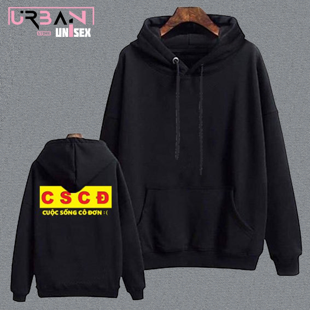 Hoodie cuộc sống cô đơn - CSCĐ unisex