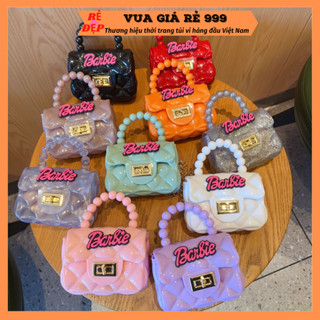 Túi xách mini nữ Barbie silicon cầm tay đeo chéo đẹp thời trang dễ thương cute giá rẻ cho mẹ và bé DC492