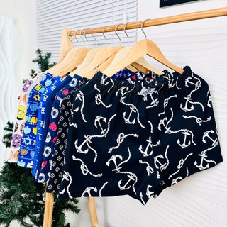 💕 Quần đùi ngủ nam nữ thun cotton xuất dư xịn