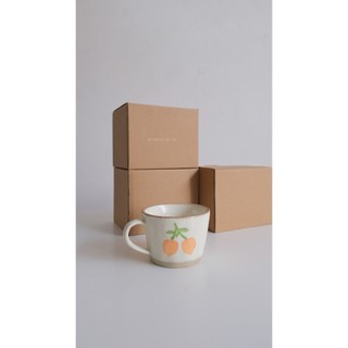 Ly / cốc gốm sứ - trái cây