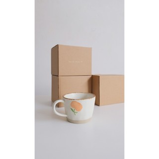Ly / cốc gốm sứ - trái cây