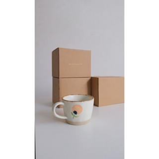 Ly / cốc gốm sứ - trái cây