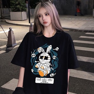 Áo phông nam nữ unisex form rộng , Áo thun cotton tay lỡ cổ tròn oversize cotton màu đen trắng tee 4 mùa - ThoXacUop