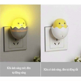 đèn ngủ hình con gà dễ thương
