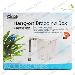 ISTA - Hang-On Breeding Box | Lồng dưỡng Acrylic dưỡng cá cảnh trong hồ thủy sinh, hồ cá biển san hô