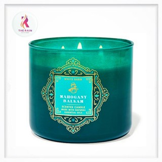 Nến thơm 3 bấc cao cấp Bath & Body Works Mahogany Balsam 411g