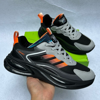 Giày thể thao siêu nhẹ, giày đế cao 4cm, giày chạy bộ tập gym, giày đế hơi siêu êm 637