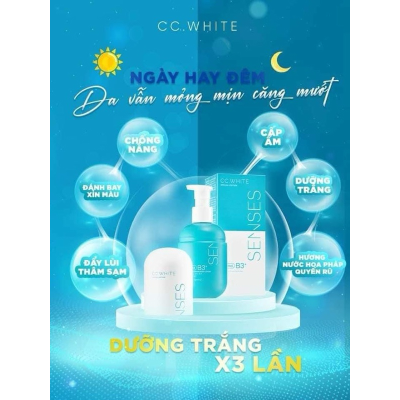 Kem Cấy Trắng Body SenSes
