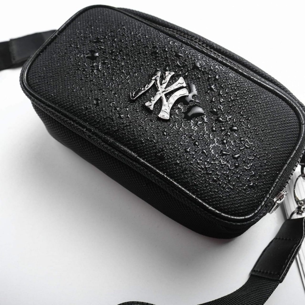 Túi đeo chéo mlb hàng xuất dư cao cấp , Túi bao tử nam chính hãng full hộp có túi nhỏ đi kèm_SHOP MIKE TX10