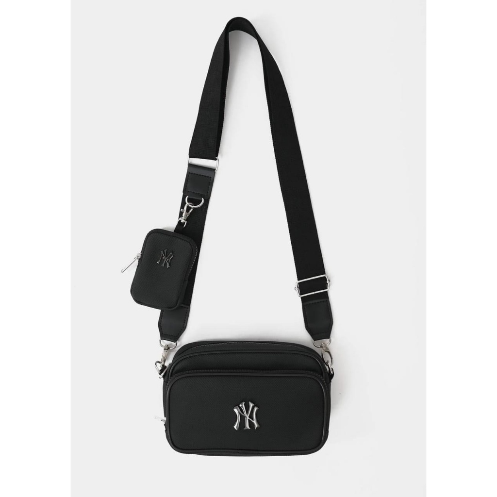 Túi đeo chéo mlb hàng xuất dư cao cấp , Túi bao tử nam chính hãng full hộp có túi nhỏ đi kèm_SHOP MIKE TX10