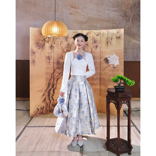 Chân Váy Gấm Linh Uyển Các Màu Lypstudio💖