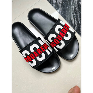 Dép nam nữ DSQ ICON đẹp-dép lê nam quai ngang thời trang cao cấp sịn sò dép boy phố nam 2024