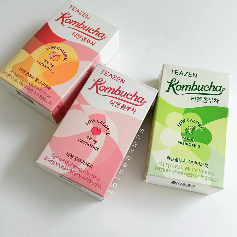 Trà Teazen Kombucha Hàn Quốc (Hộp 10 gói)