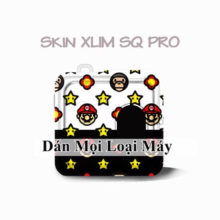 Miếng dán Skin Xlim SQ pro Mario Ba.pe Điện thoại, Xlim SQ pro se v1 v2 v3 riil x Oxva Oneo