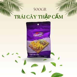 Trái cây sấy Vinamit 500g trái cây giòn hương vị tự nhiên