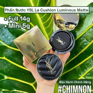 Phấn nước cushion ysl vỏ da fullsize 14g / mini size 5g mỏng nhẹ chính hãng