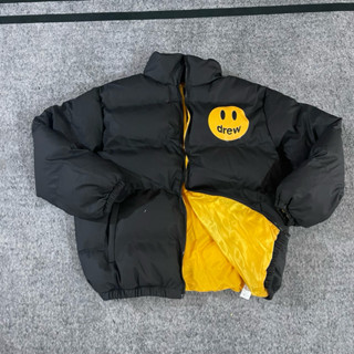 Áo Khoác phao béo Drew 2 lớp Thời Trang Unisex in hình cao cấp siêu ấm áp cho mùa đông lạnh giá