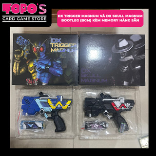 Bộ đồ chơi dx trigger magnum và dx skull magnum trong kamenrider w.