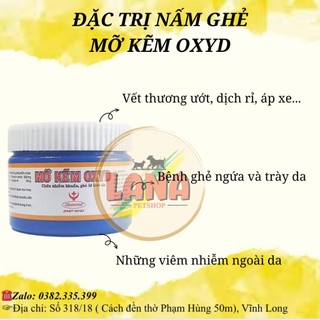 MỠ KẼM OXYD Chữa nhiễm khuẩn, ghẻ lỡ loét da.