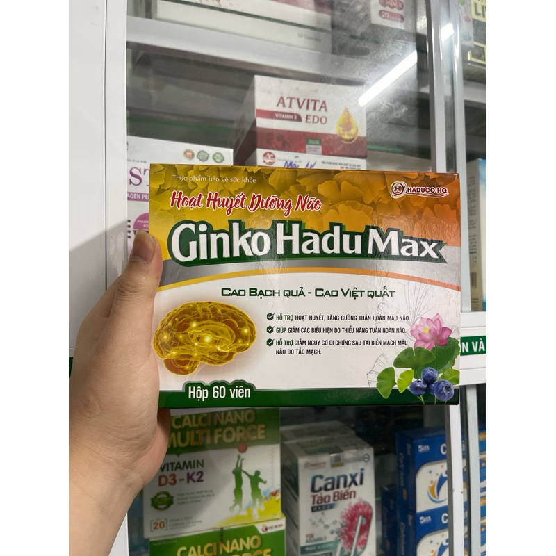 GINKO HADU MAX hộp 60v