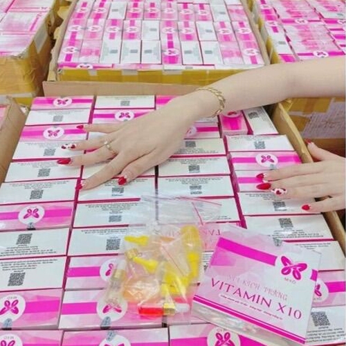 SET KÍCH TRẮNG VITAMIN X10 MYÔ