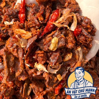 Khô Bò Vụn Cháy Tỏi - Ăn Vặt Chú Mạnh