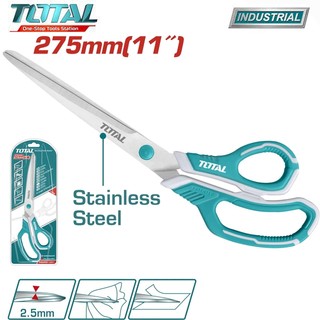 Kéo cắt 275mm (11") , 215mm (8,5 "). Total THSCRS812801/THSCRS812001 , Chất liệu: thép không gỉ Độ dày lưỡi dao: 2,5mm