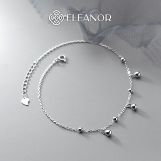  Lắc chân nữ bạc 925 Eleanor Accessories thiết kế charm hình tròn phụ kiện trang sức vòng chân 5897 