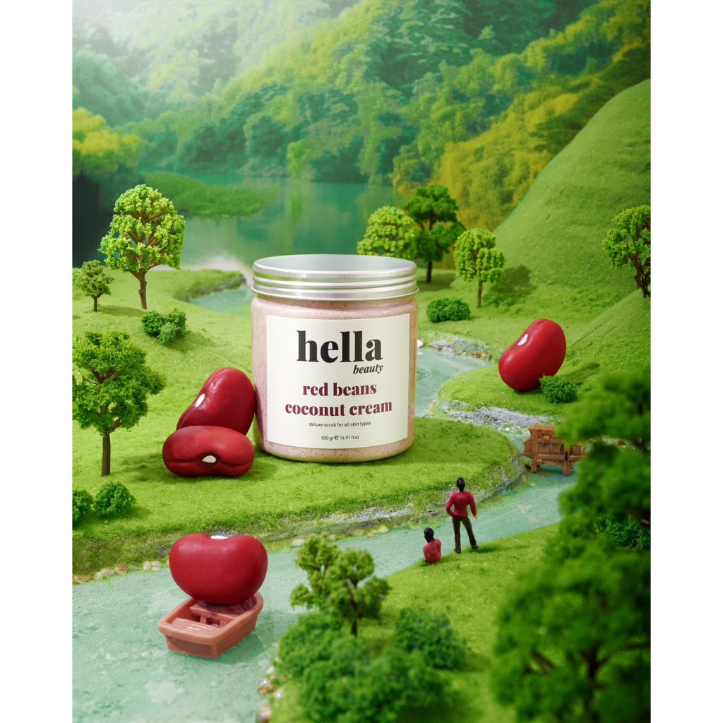 Bộ 2 tẩy tế bào chết body Hella Beauty giúp làm sạch sâu hỗ trợ dưỡng sáng da | BigBuy360 - bigbuy360.vn