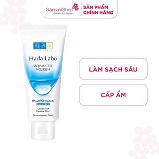 Hadalabo Sữa Rửa Mặt Advanced Nourish Hyaluronic Acid Cleanser 80g