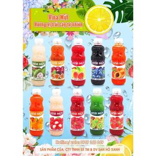 Sinh tố vina mứt nhiều vị chai 1000ml