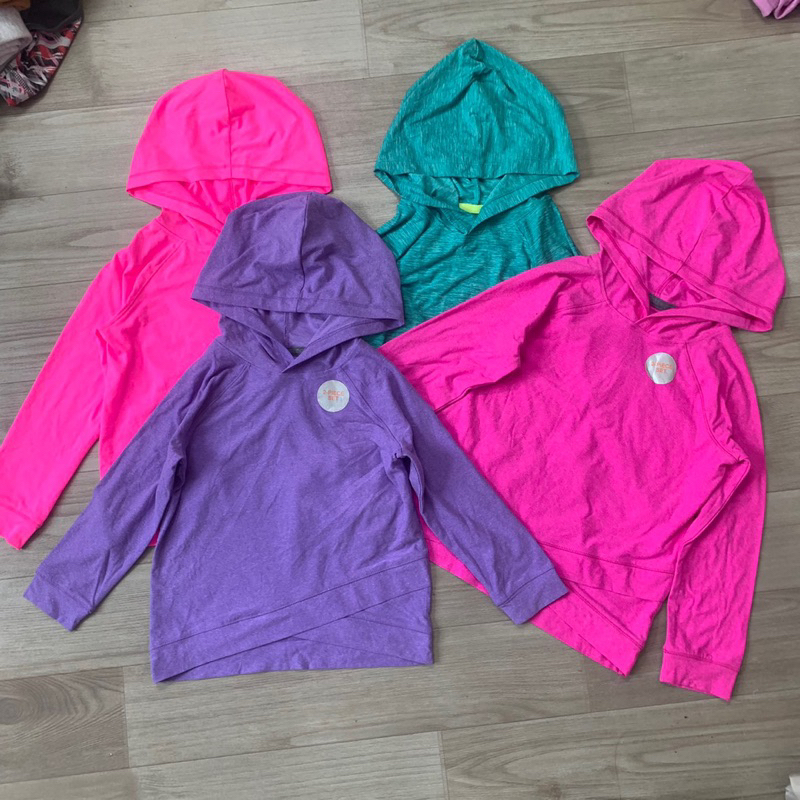 01198 Áo hoody bé gái CHIPBONG hàng dư áo liền mũ bé gái chất thun thể thao đanh mịn size 2-5y 10-19
