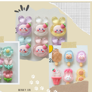 Combo 10 cái charm gắn dép tomoni mẫu tùy chọn