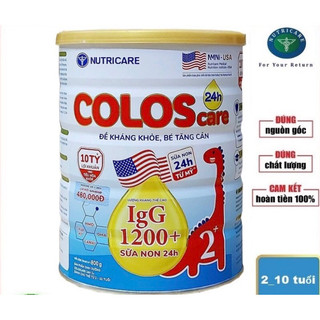 Sữa Coloscare 0+ 1+ 2+ 800g