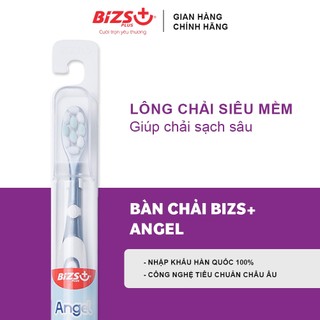 Bàn Chải Đánh Răng Bizs+ Angel Lông Chải Siêu Mềm Mảnh, Kháng Khuẩn, Làm Sạch Sâu, Bảo Vệ Nướu Chắc Khỏe
