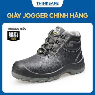Giày bảo hộ lao động nam Jogger Bestboy bốt cao cổ, chống đinh, chống giập ngón, chống nước Giày công trình chính hãng