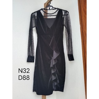 Váy nhung vintage 2hand