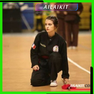 {Võ Phục Võ Cổ Truyền } Võ Phục Màu Đen Ailaikit Võ phục Gía Rẻ