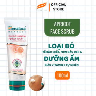 [HSD: 30.6.2025] Tẩy tế bào chết trắng da mềm mịn từ quả mơ Himalaya Gentle Exfoliating Apricot Scrub 100g