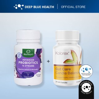 Bộ Đôi Loại Bỏ Nấm Candida: Kolorex Advanced Candia Care Và Lifestream Advance Probiotic
