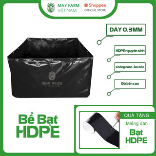 Bể bạt nuôi cá dày 0.3mm, bạt nuôi cá, nuôi tôm, nuôi ốc, bạt hdpe dẻo bóng