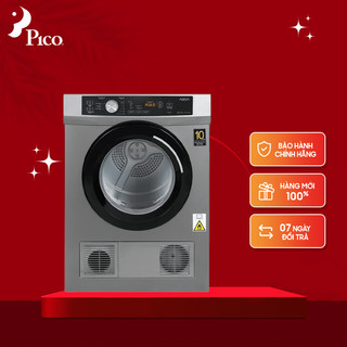 Máy sấy quần áo thông hơi aqua aqh-v800h.ss 8 kg