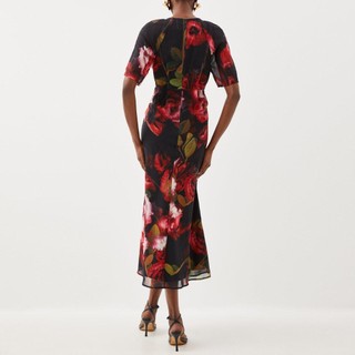 ĐẦM T3D BATWING GEORGETTE FLORAL