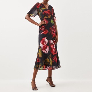 ĐẦM T3D BATWING GEORGETTE FLORAL