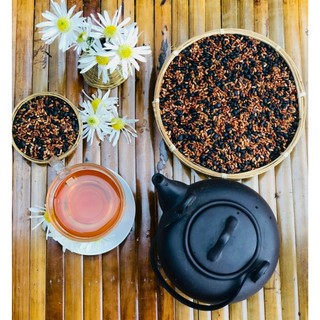 Trà gạo lứt rẫy rang củi Bh Nong