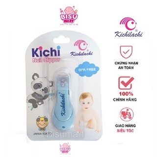 Bấm móng tay cho Bé Kichi (xanh, hồng)